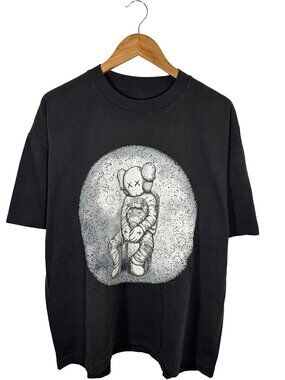 KAWS x Kid Cudi Man on the Moon Shirt Size Mens Large